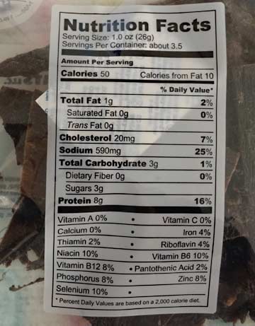 Ghost Pepper Beef Jerky