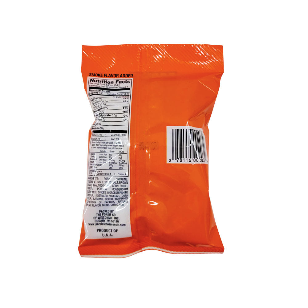 Porkie's Barbeque Flavored Cracklins - 1.75oz
