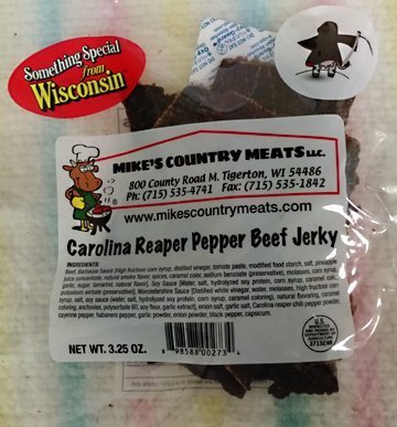 Carolina Reaper Beef Jerky