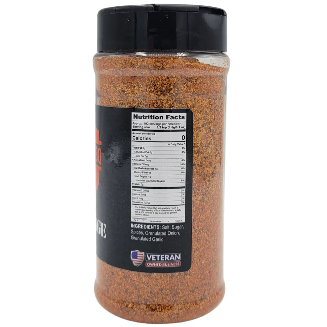 DOWN RANGE-SAVORY BBQ DRY RUB