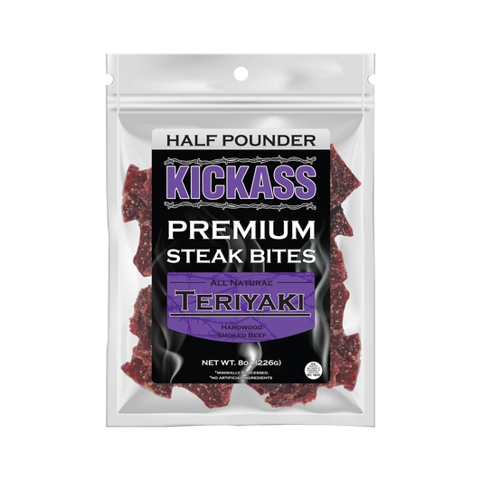 KICKASS TERIYAKI PREMIUM STEAK BITES