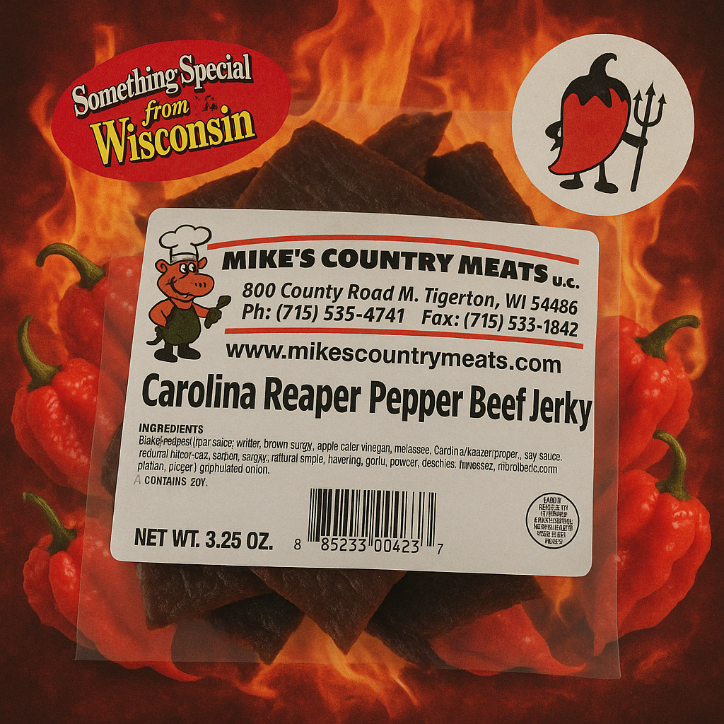 Carolina Reaper Beef Jerky