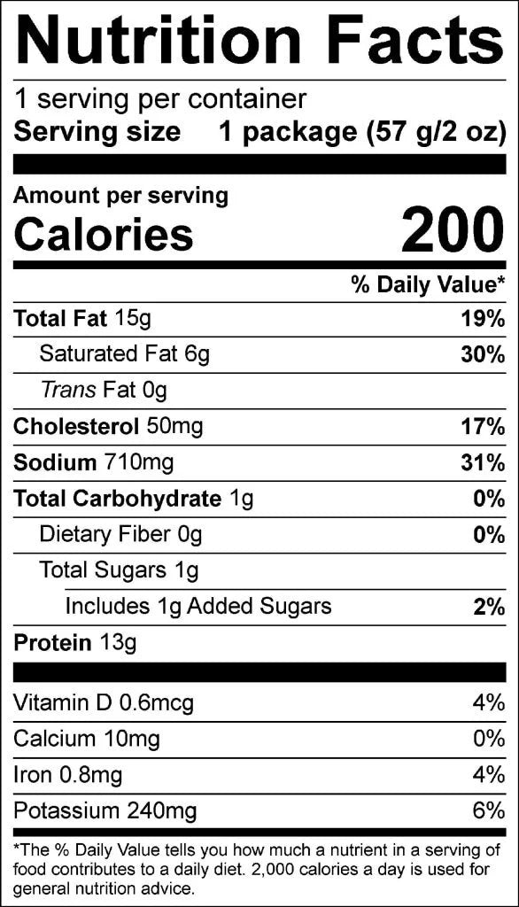 KICKASS SUMMER SAUSAGE TWIN PACK SNACK STICKS-16 COUNT