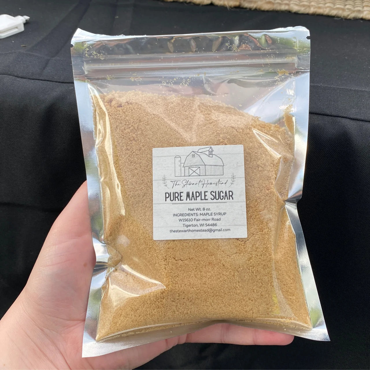 Pure Maple Sugar 8oz Bag